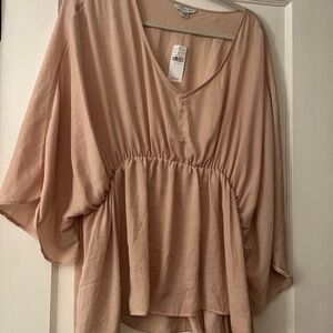 American Eagle Outfitters Blush Pink Blouse